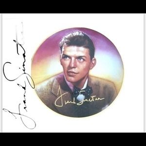 FRANK SINATRA Limited Edition Fine Porcelain Collector Plate